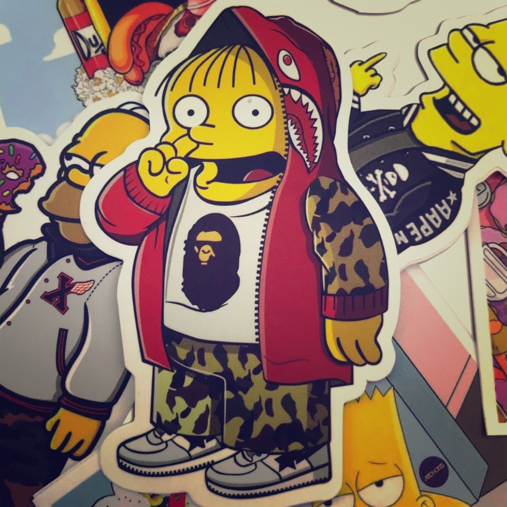 Bape sticker
